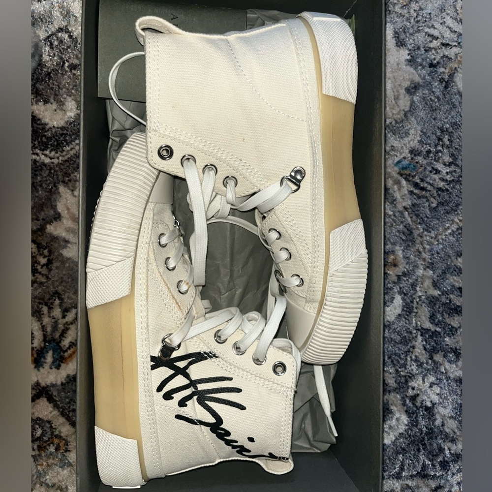 ALL SAINTS HIGH TOP SNEAKERS